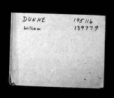 Thumbnail for William > Dunne, William (19)