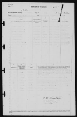 Thumbnail for Report of Changes > 31-Jul-1939