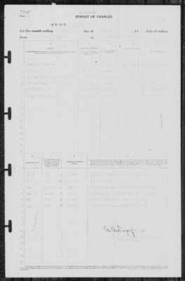 Thumbnail for Report of Changes > 7-Jan-1939