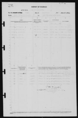 Thumbnail for Report of Changes > 5-Sep-1939