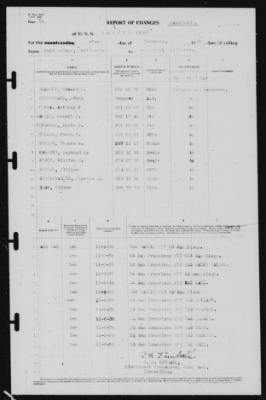 Thumbnail for Report of Changes > 6-Nov-1939