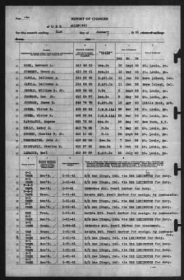 Report of Changes > 31-Jan-1941