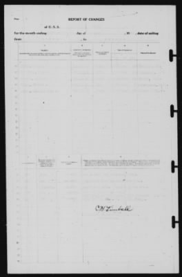 Thumbnail for Report of Changes > 31-[Illegible]-1940