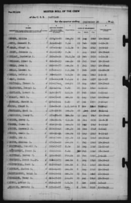 Muster Rolls > 30-Sep-1941