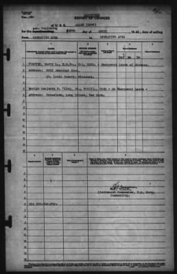 Thumbnail for Report of Changes > 28-Apr-1942