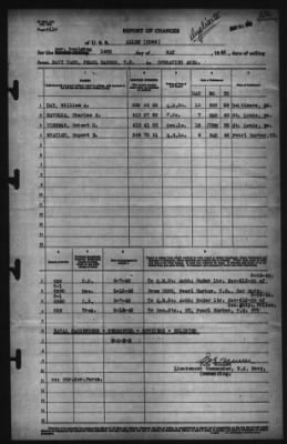 Thumbnail for Report of Changes > 14-May-1942