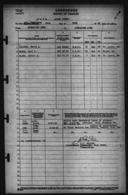 Report of Changes > 29-Jun-1942