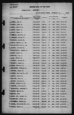 Muster Rolls > 31-Dec-1941