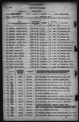 Report of Changes > 23-Aug-1942