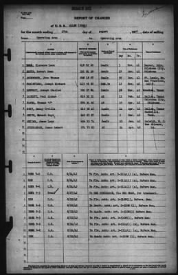 Report of Changes > 27-Aug-1942