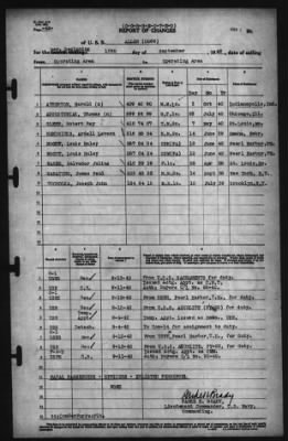 Report of Changes > 13-Sep-1942