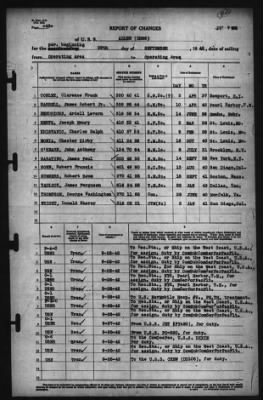 Report of Changes > 29-Sep-1942