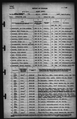Report of Changes > 7-Oct-1942