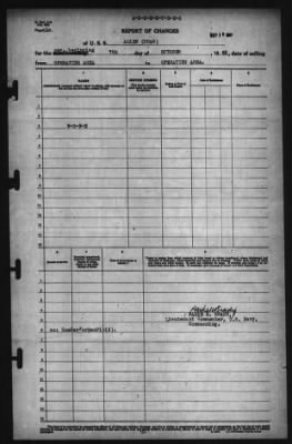 Report of Changes > 7-Oct-1942