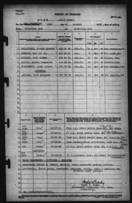 Report of Changes > 18-Oct-1942