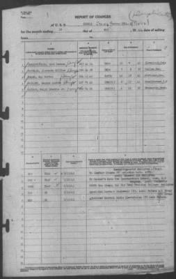 Report of Changes > 18-May-1943