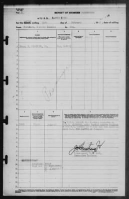 Thumbnail for Report of Changes > 14-Feb-1942