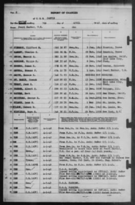 Report of Changes > 7-Apr-1942