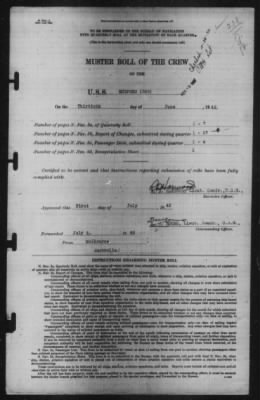 Muster Rolls > 30-Jun-1942