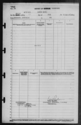 Report of Changes > 11-Jul-1942