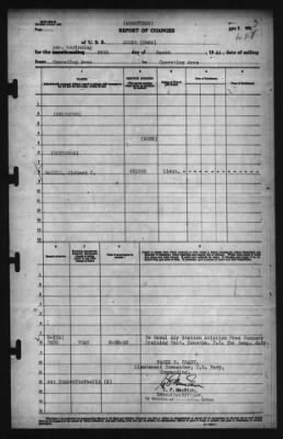 Report of Changes > 26-Mar-1943