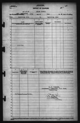 Report of Changes > 17-Jun-1943