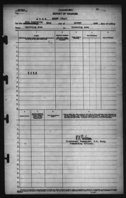 Report of Changes > 25-Aug-1943