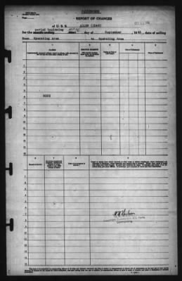 Report of Changes > 21-Sep-1943