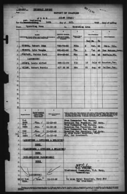 Report of Changes > 14-Oct-1943