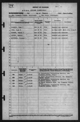 Thumbnail for Report of Changes > 2-Jan-1940