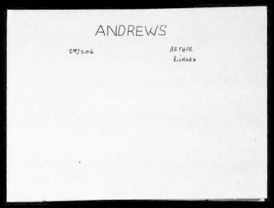 Thumbnail for Arthur Richard > Andrews, Arthur Richard (36)