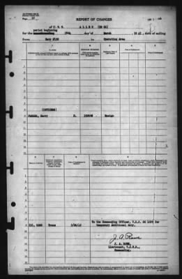 Report of Changes > 29-Mar-1945