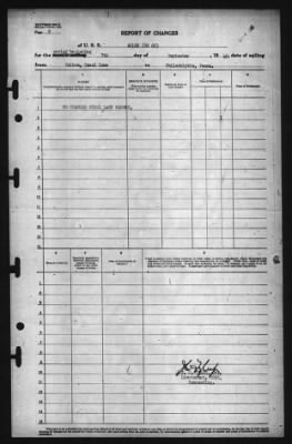 Report of Changes > 7-Sep-1945