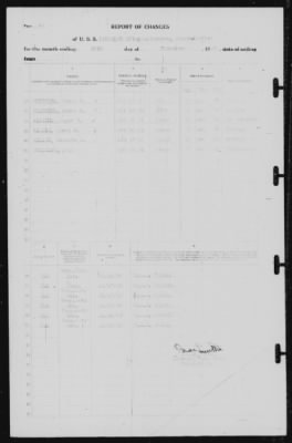 Report of Changes > 30-Nov-1939