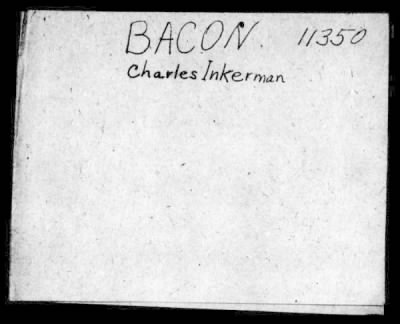 Thumbnail for Charles Edwin > Bacon, Charles Edwin (41)