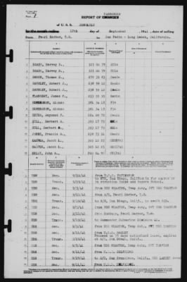 Report of Changes > 12-Sep-1941