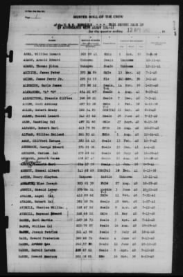 Muster Rolls > 13-Apr-1942