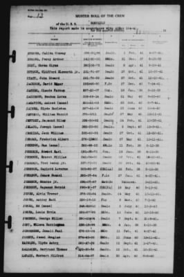 Muster Rolls > 13-Apr-1942