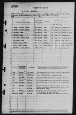 Report of Changes > 16-Nov-1943