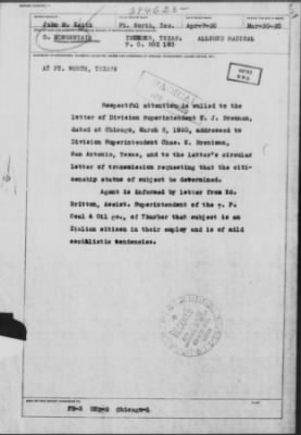 Old German Files, 1909-21 > Germ Mongentate (#384625)