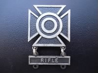 Thumbnail for Sharpshooter Rifle marksmanship badge.JPG