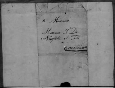 Thumbnail for Letters from William Lee to John de Neufville and Son, 1779-85.