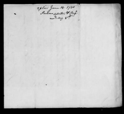 Thumbnail for Diplomatic despatches and letters received from Samuel Parsons, 1780-81.