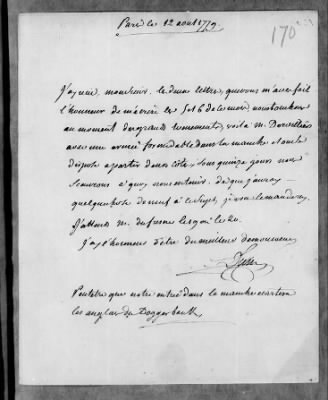 Letters from William Lee to John de Neufville and Son, 1779-85.