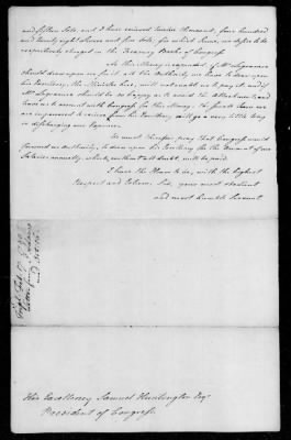 Diplomatic despatches received from John Adams, 1779-83 and 1785. > Page 23