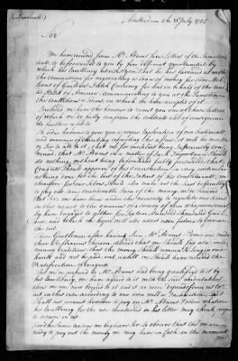 Letters from Jacob van Staphorst, Wilhem and Jan Willink, and De la Lande and Fynje to John Jay, 1782-87.