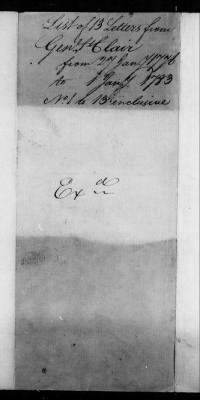 Thumbnail for Lists of letters and committee reports from Office of the Secretary of Congress, 1775-88.