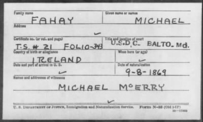 Fahay > Michael