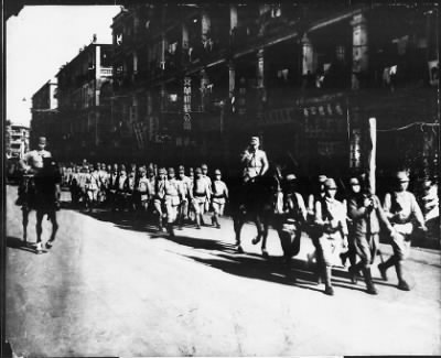 #15 - Dec. 15. Fall of Hong Kong: Entry of Japanese Army