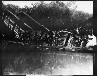 #29 - Malaya Warfare. Over a destroyed bridge